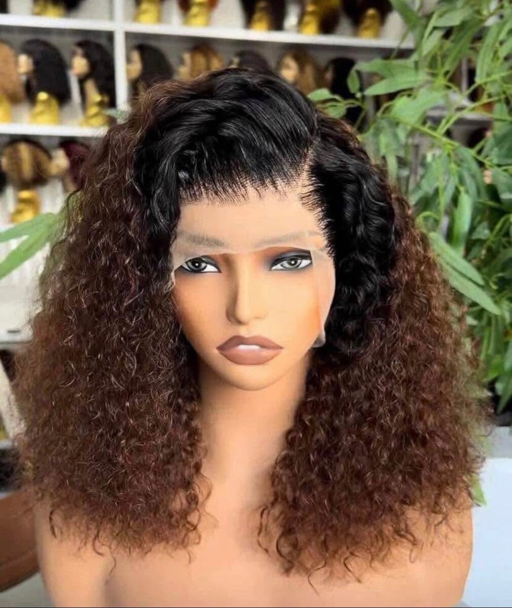 Perruque Lace Front Bouclée