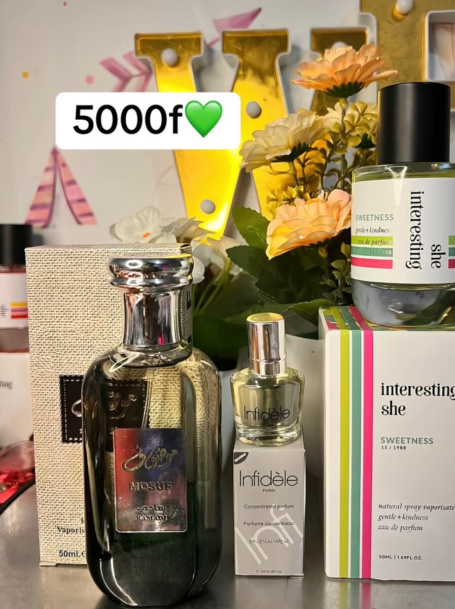 Coffret Parfums Mixte Sucré