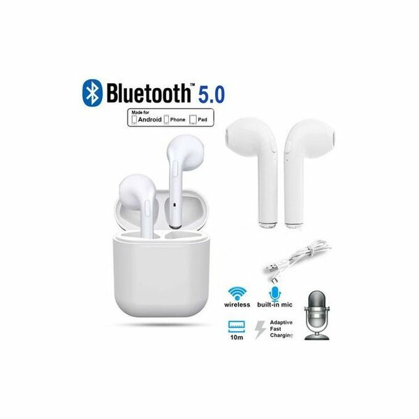 Écouteurs Bluetooth Fonction-Sport Blanc