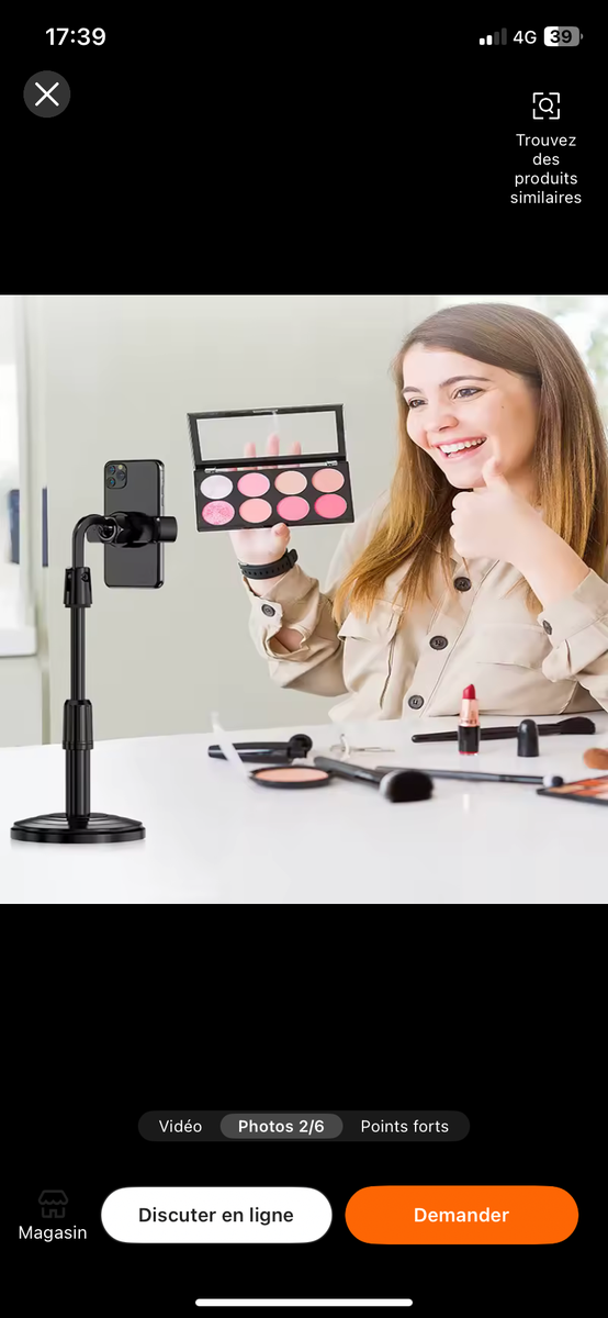 Support Téléphone Réglable