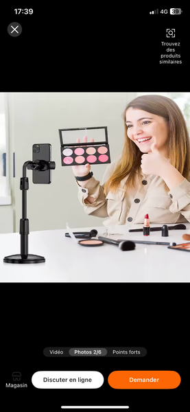 Support Téléphone Réglable