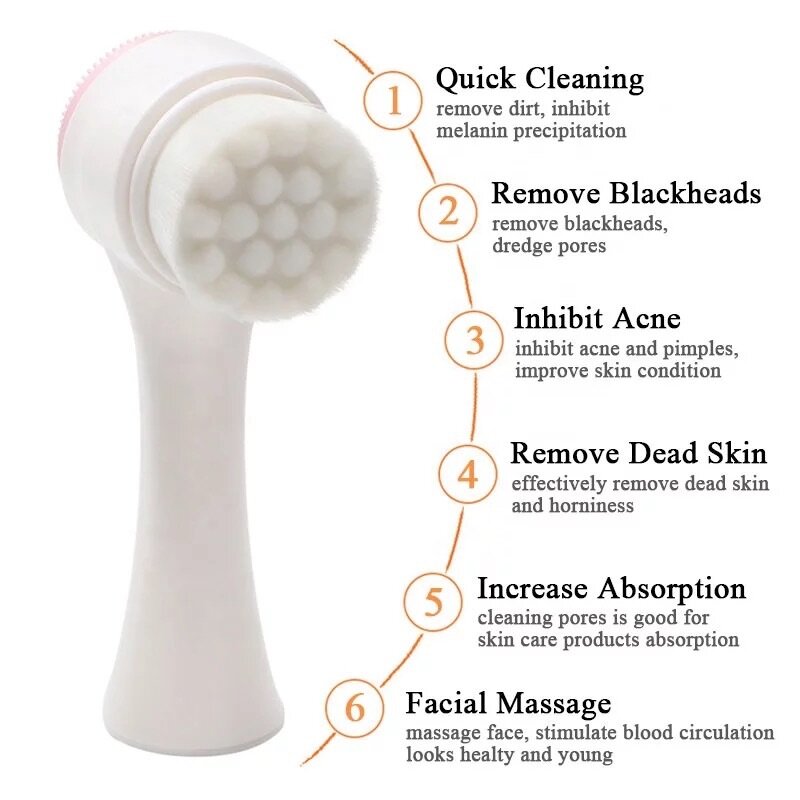 Double Sided Exfoliating Brush