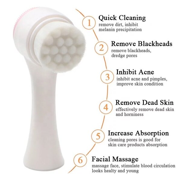 Double Sided Exfoliating Brush