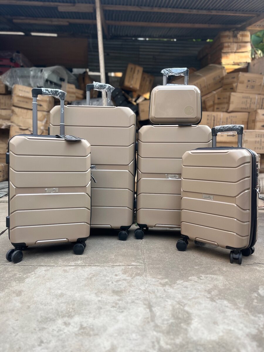 5 in 1pack Anti-Crack Suitcase