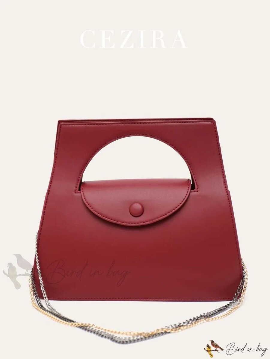 Sac à main rouge chic