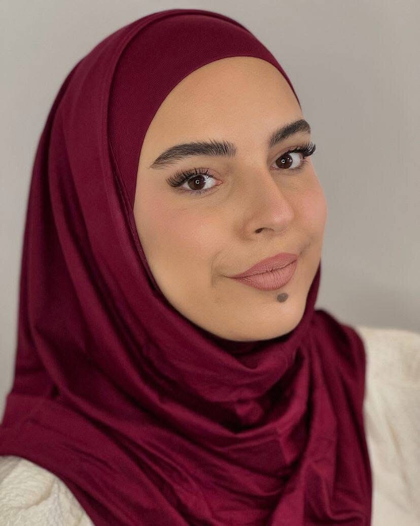 Hijab Élégant en Jersey