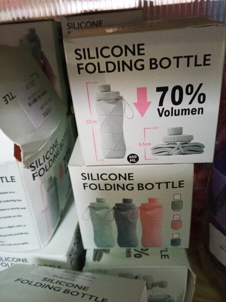 Bouteille Pliante en Silicone