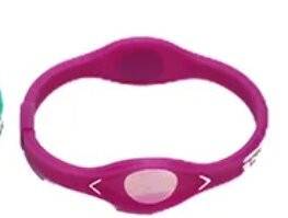 Blue & Malti Colours Power Balance Silicone Band Unisex