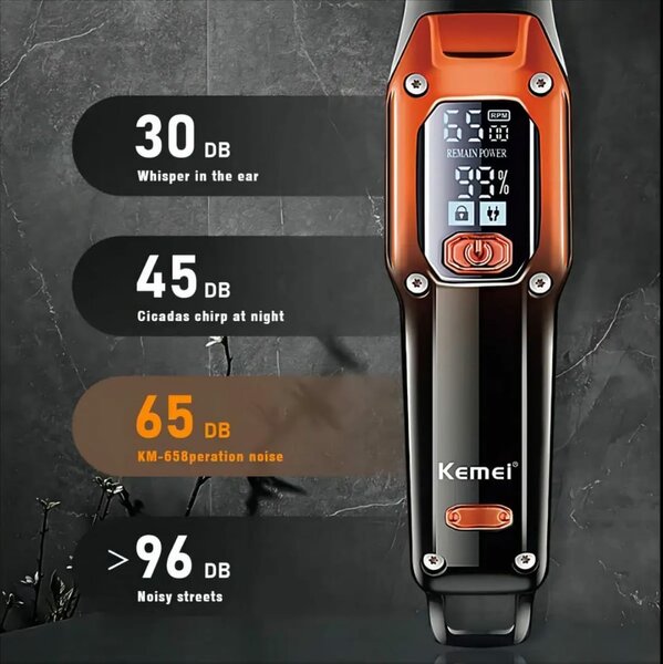 Tondeuse cheveux pro Kemei