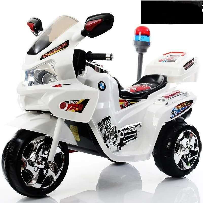 Moto électrique enfant police