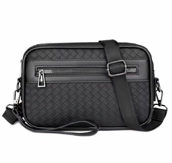 Sac bandoulière tressé élégant