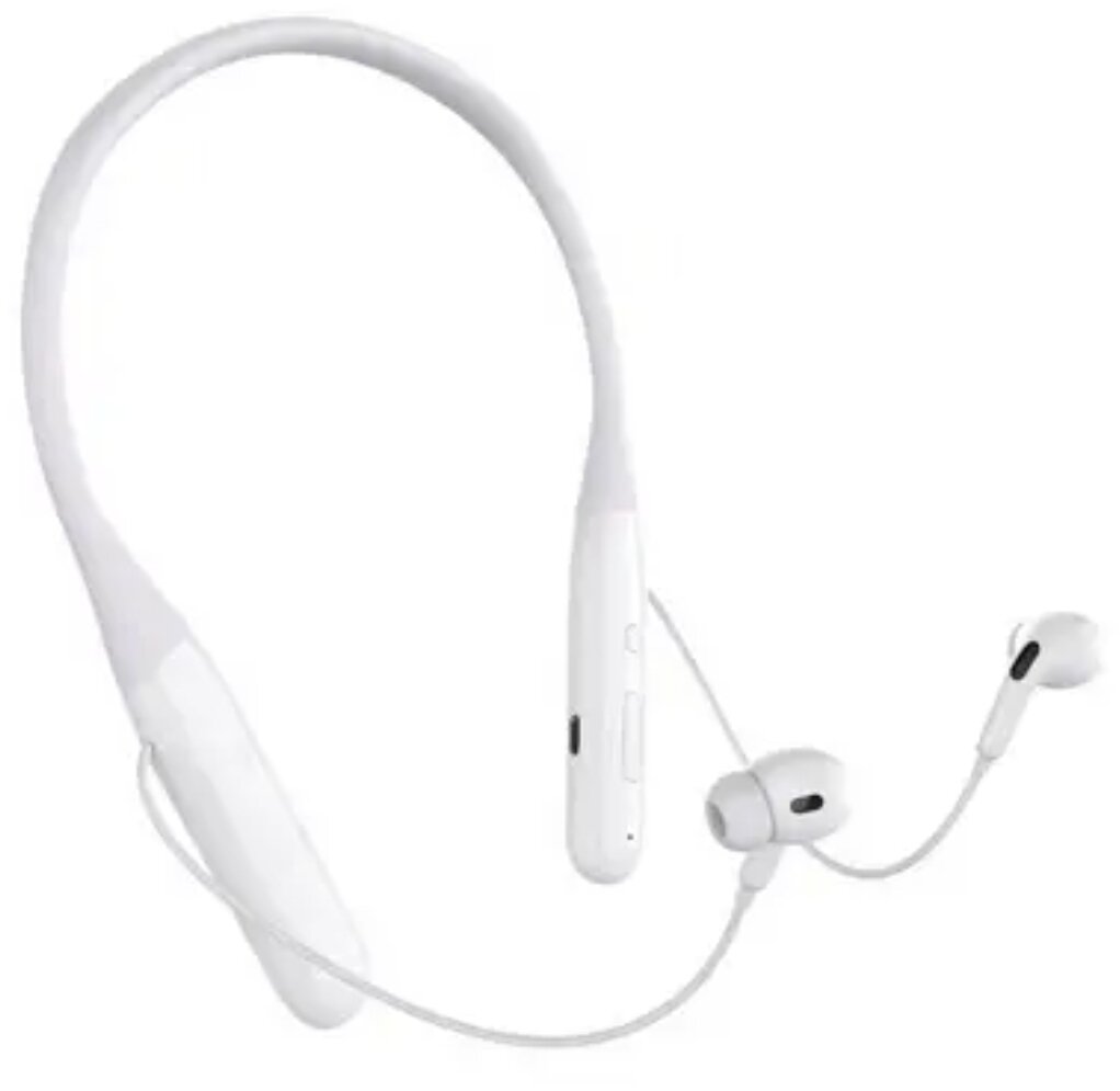 New Max Bluetooth Neckband - White