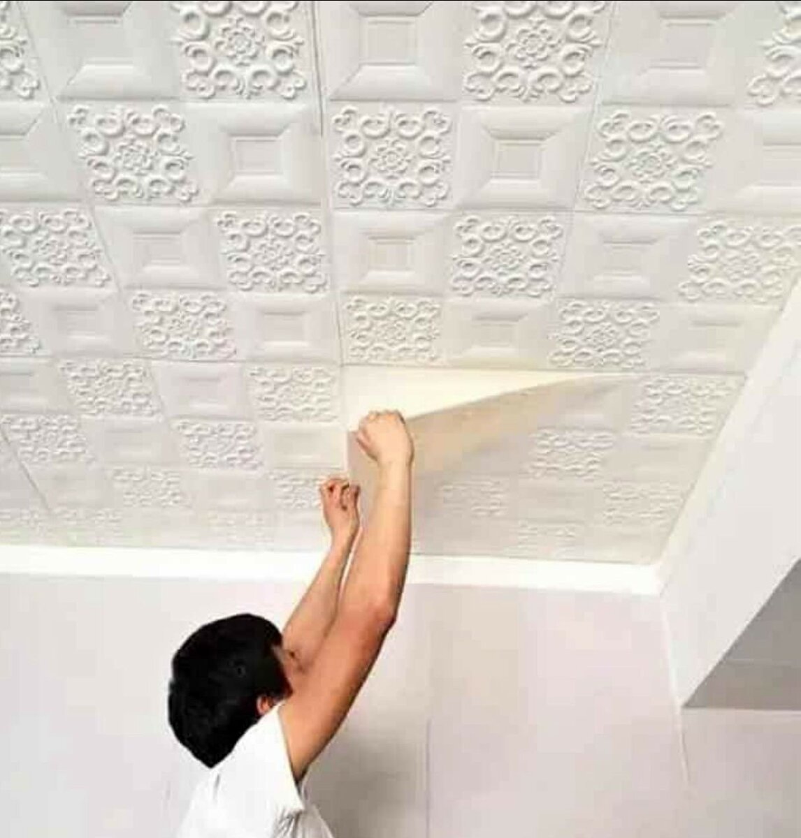 Panneau Mural Autocollant 3D