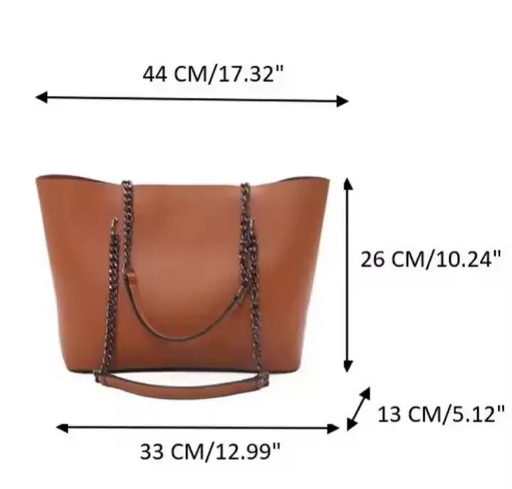 Grand sac à main élégant