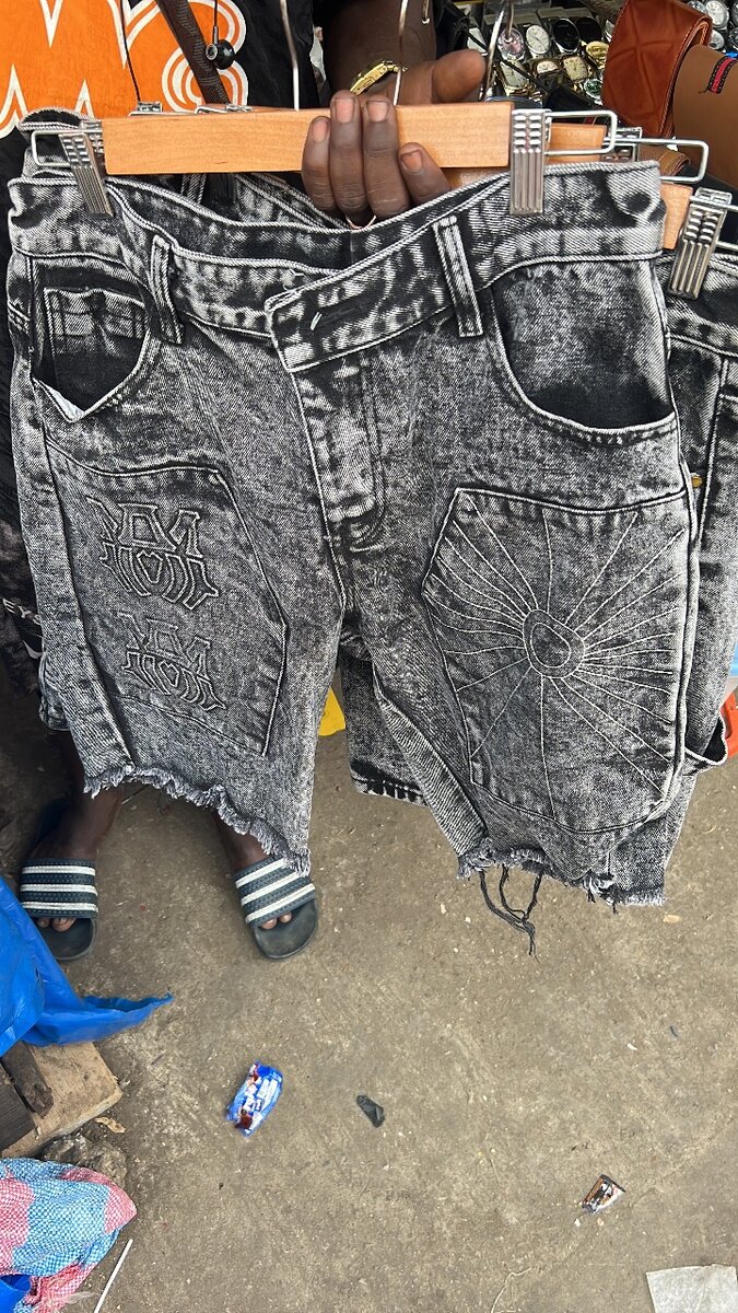 Shorts en jean décontractés