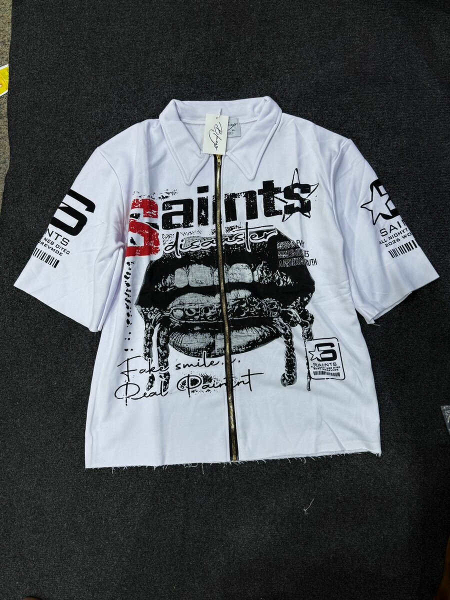 T-shirt streetwear graphique