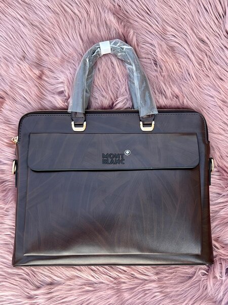 Montblanc Leather Laptop Bags for Gentlemen