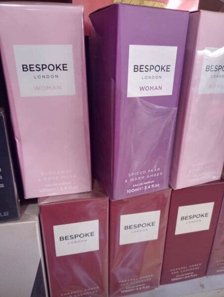 All types of perfumes and cosmetics