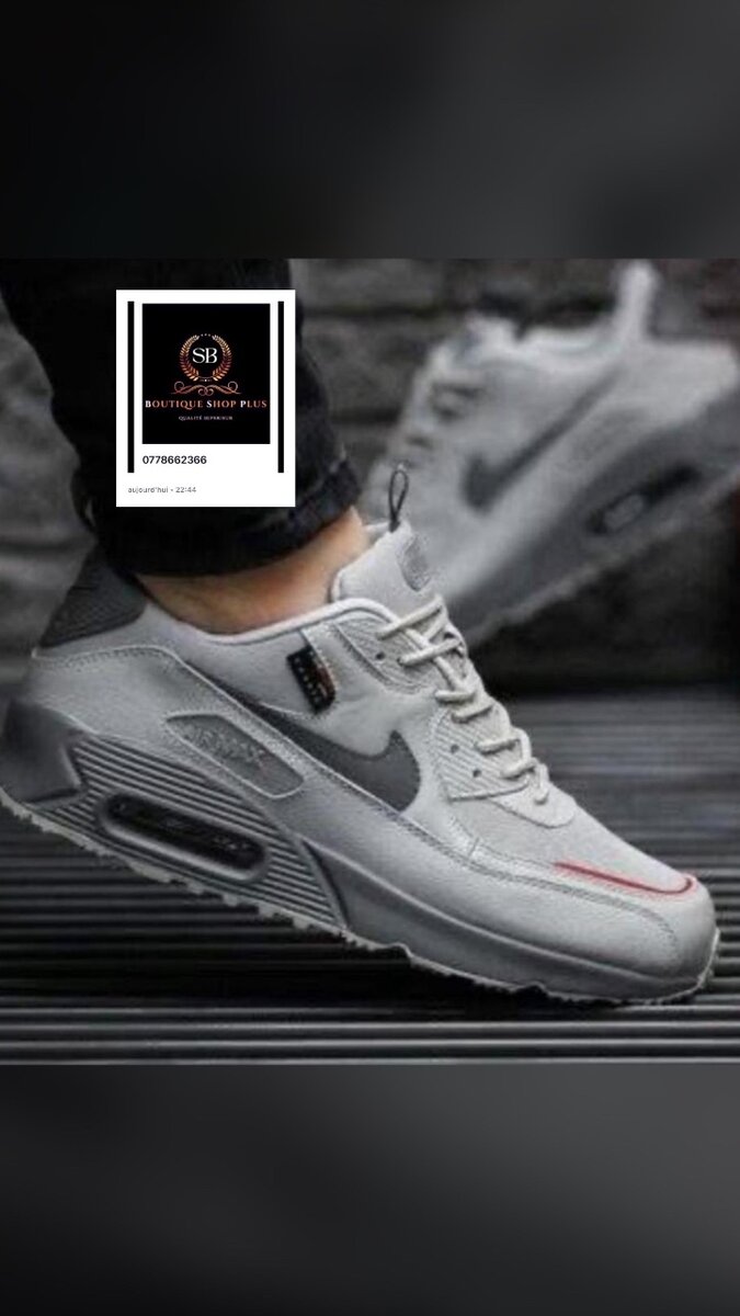 Basket Nike air Max authentique avec sa boîte