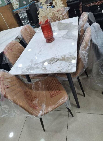 Table à manger bureaue marbré