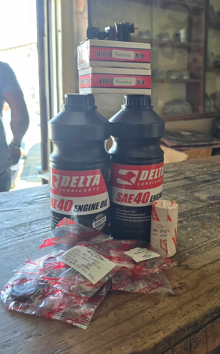 Engine oil and brush holder's and oil seals