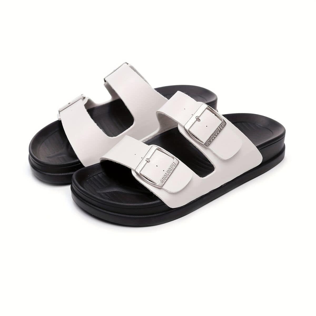 Sandales confort avec boucles