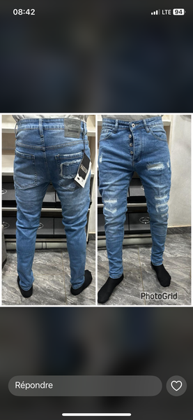Jeans homme slim déchirés