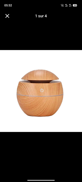Diffuseur d'arômes LED humidificateur