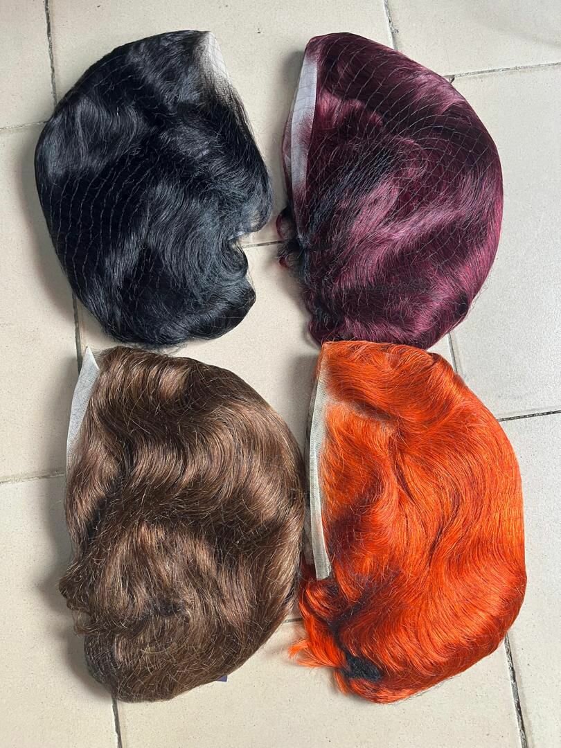 Perruques Synthétiques Colorées