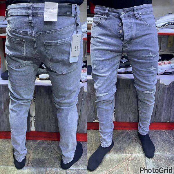 Jean skinny déchiré homme