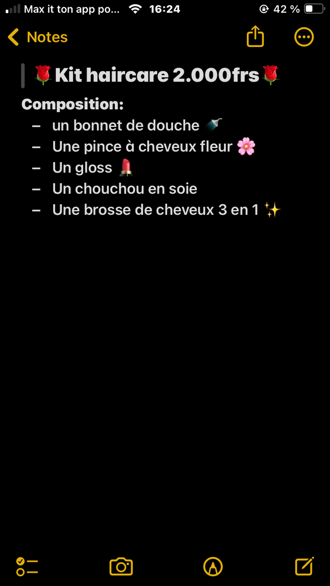 Kit Soins Cheveux 5 Pièces