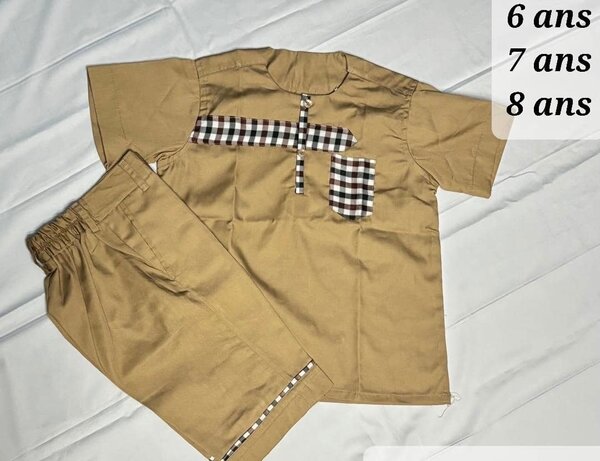 Tenue Scolaire garçon 6-8 ans
