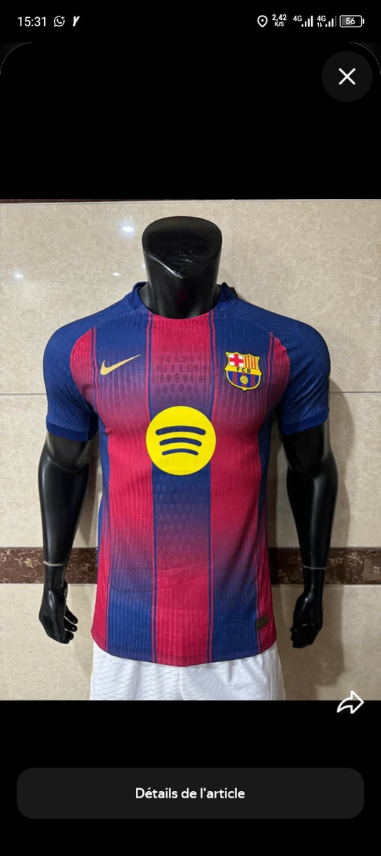 Maillot de football Barça