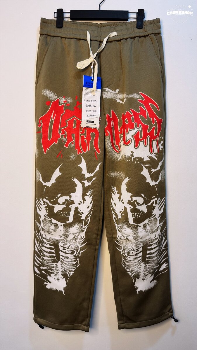 Pantalon streetwear graphique