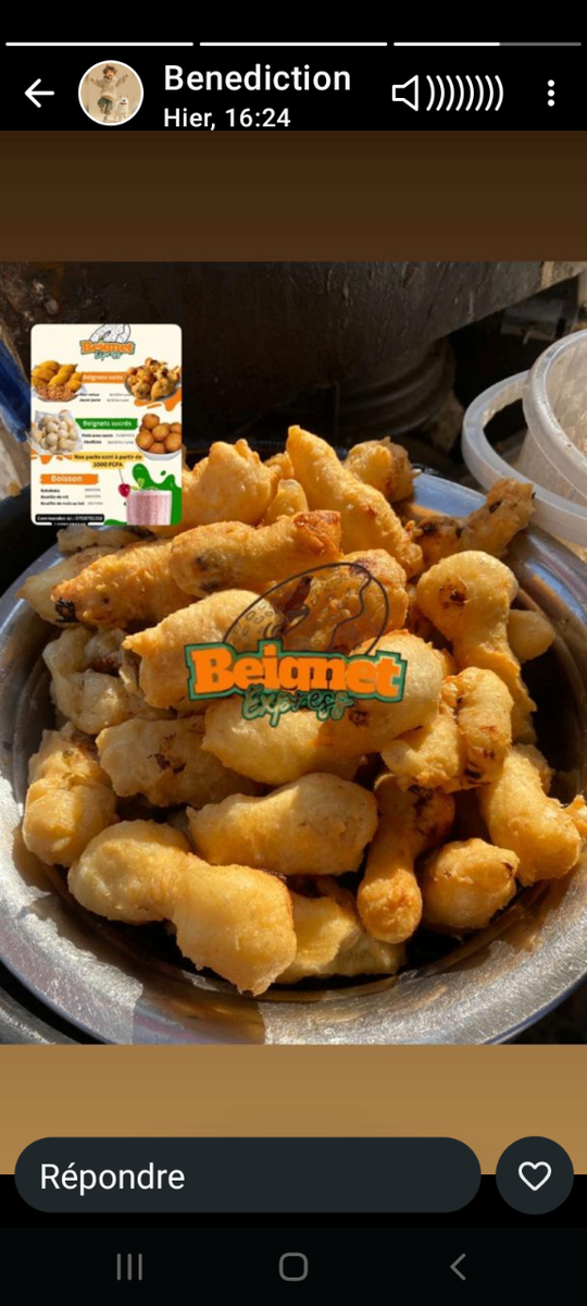 Beignets fourée (aller-retour)