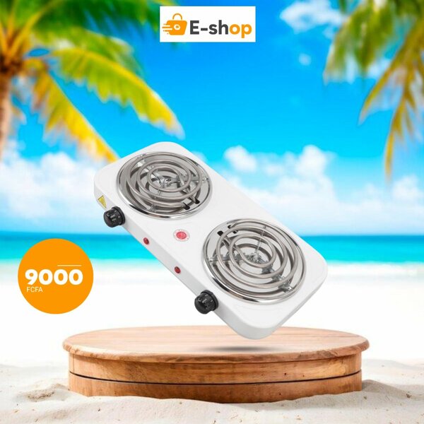 Réchaud électrique double