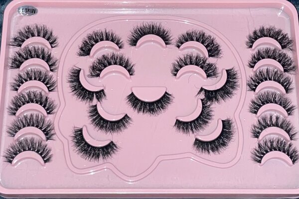 Cils Faux volumineux Mix02