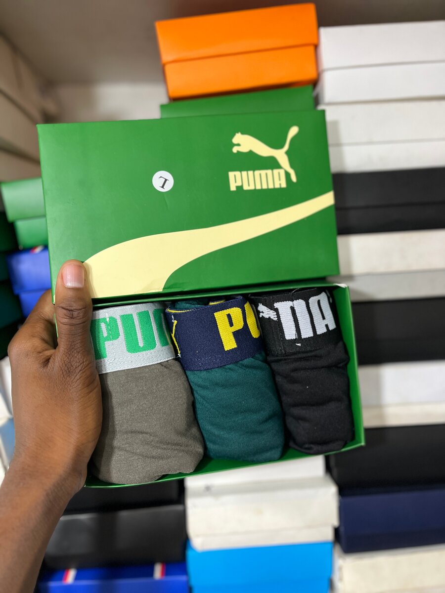 Boxers Puma colorées