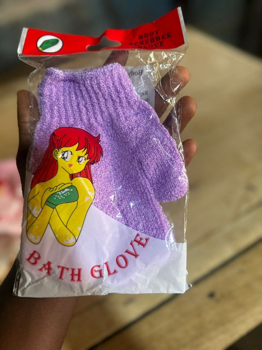 Gants de Bain Exfoliants