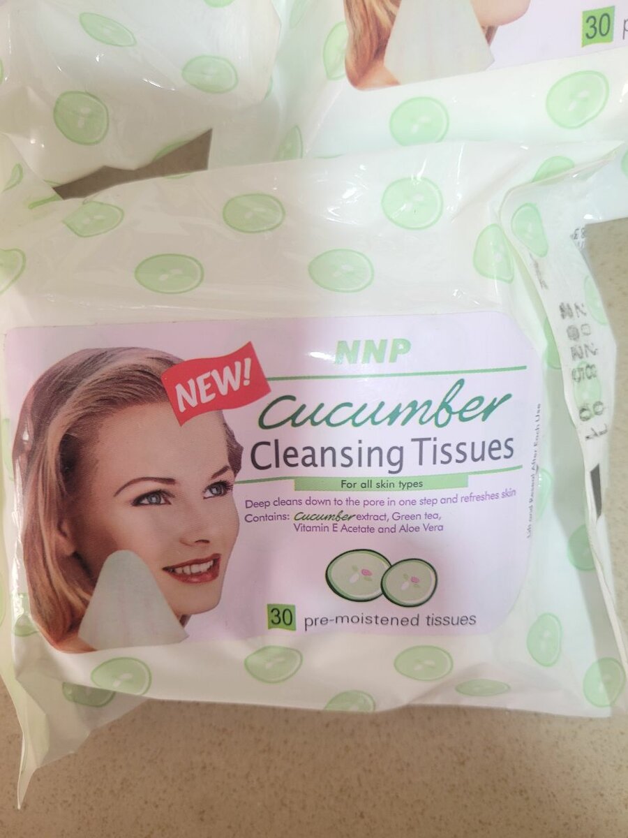 Lingettes Nettoyantes Concombre