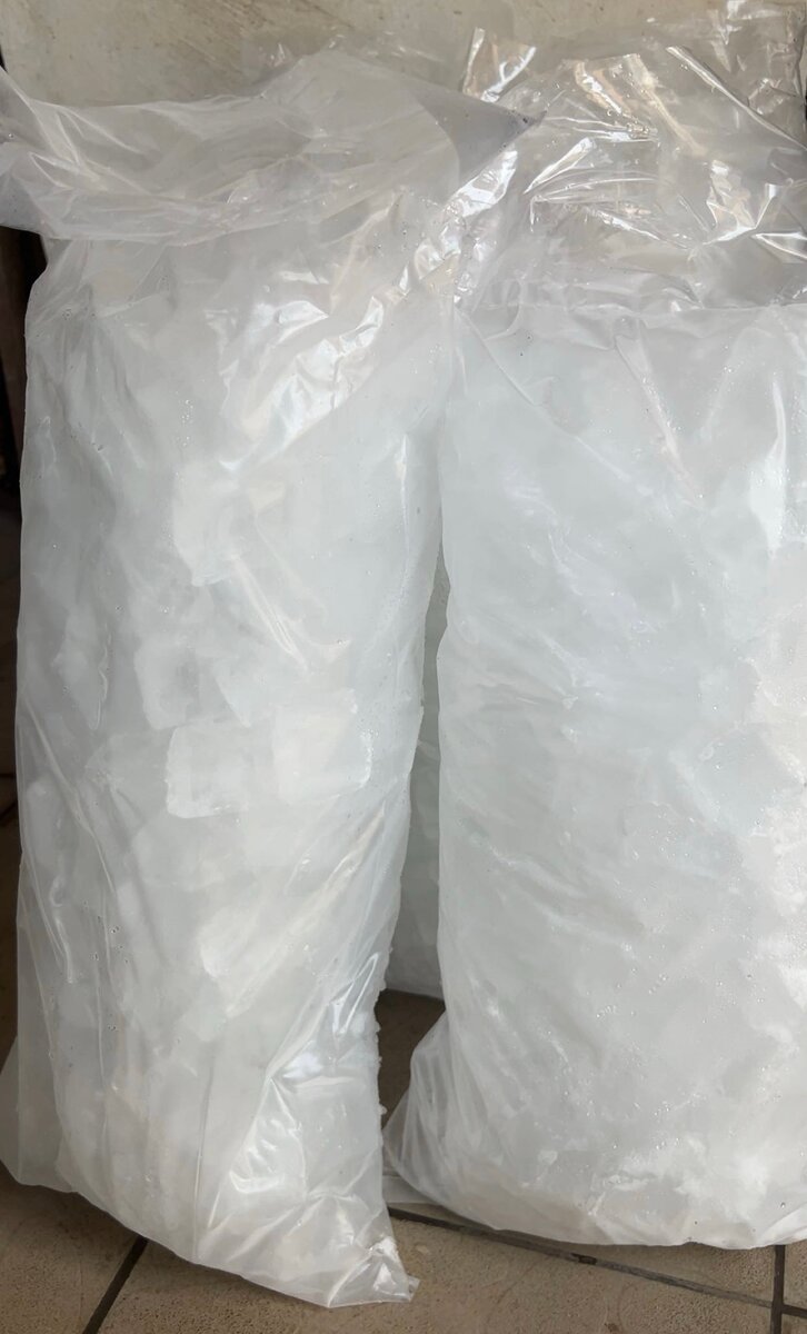 Sacs de glace en vrac