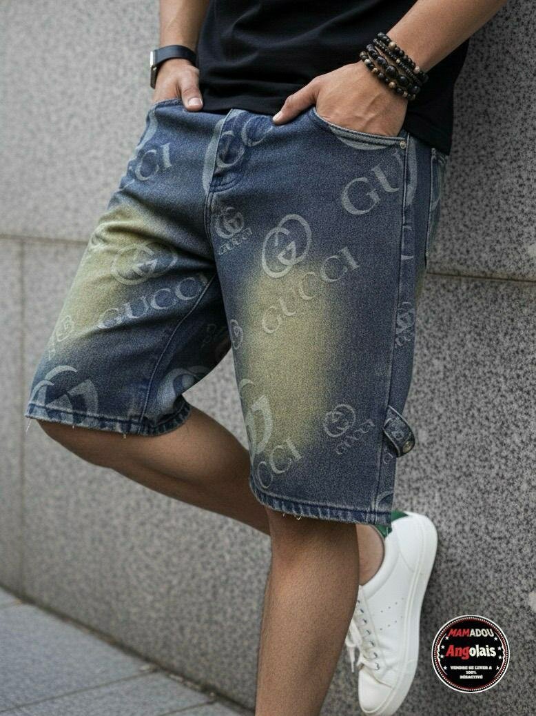 Shorts en jean pour homme