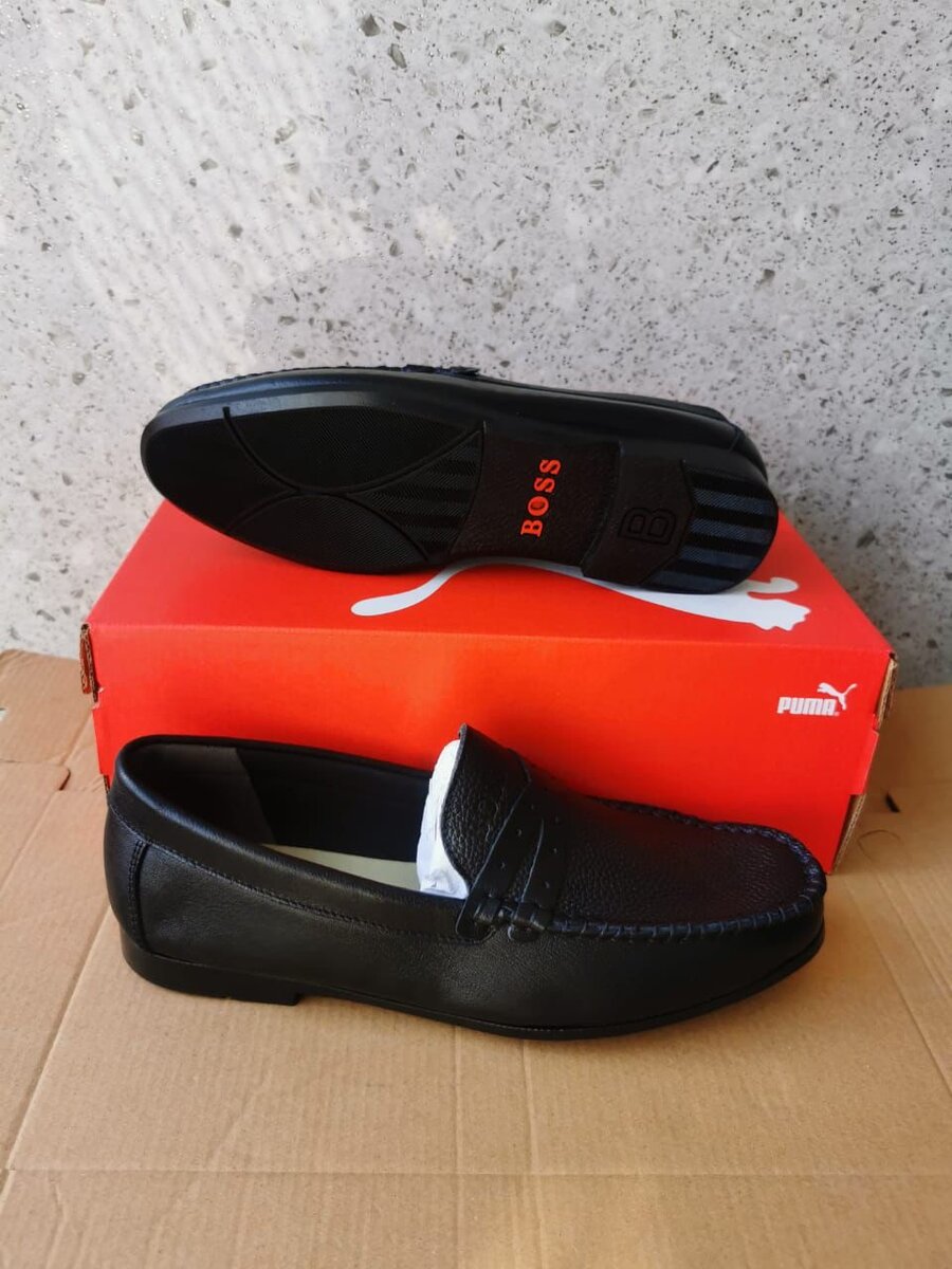 Mocassins en cuir élégants