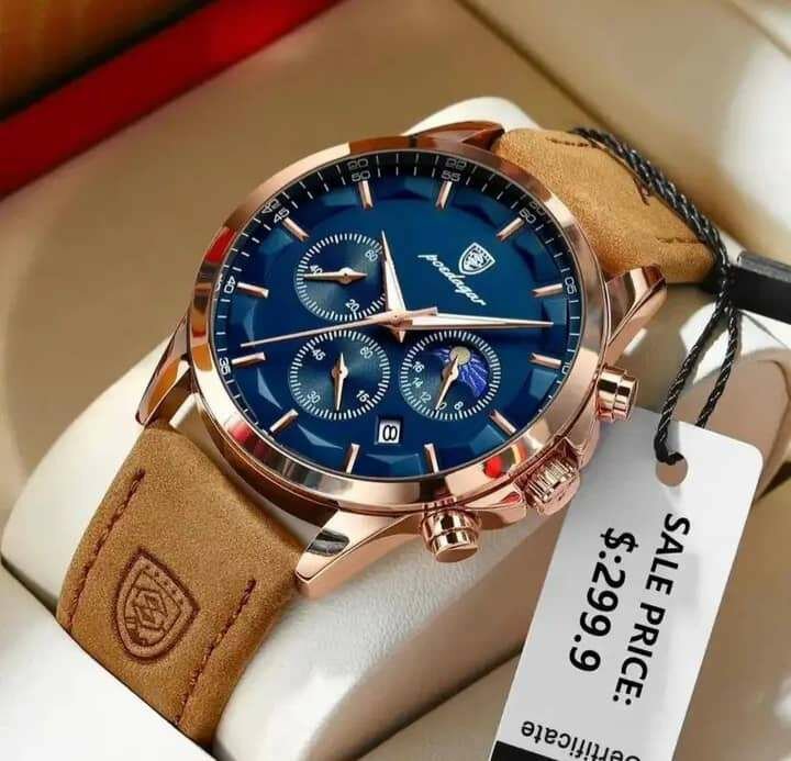 Montre Homme Chronographe Élégante