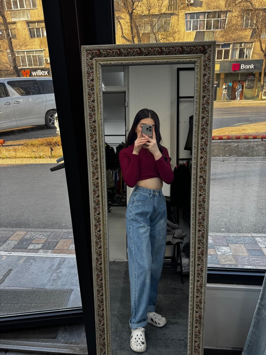 Джинсы багги (р25;27есть)