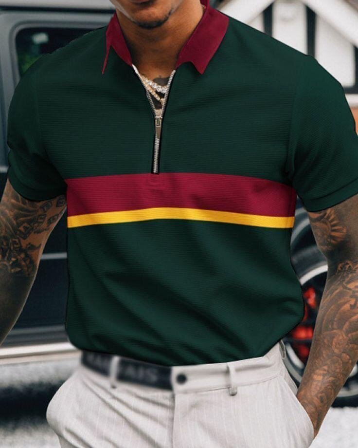 Polo en coton élégant pour hommes