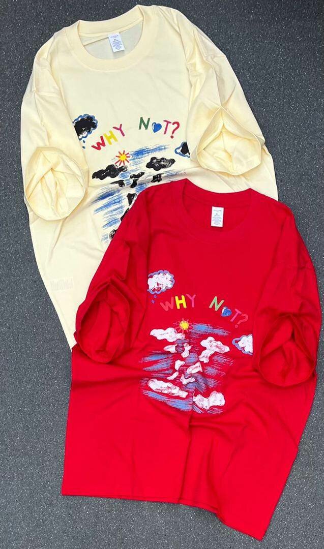 T-shirts graphiques colorés