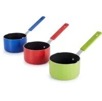 3 Quart Nonstick Sauce Pan without Lid, Cooking Sauce Pan, Small Non Stick Sauce Pot without Lid, Beautiful Sauce Pot
