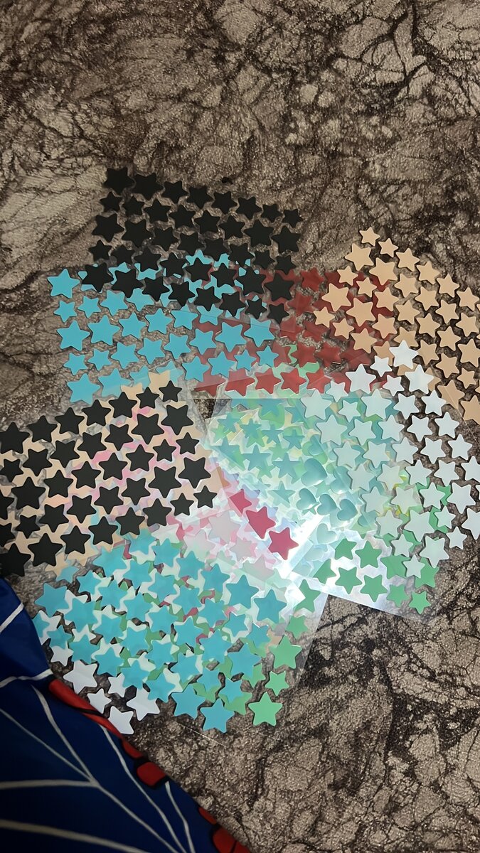 Autocollants Étoiles et Cœurs