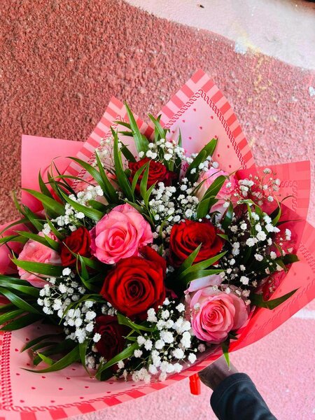 Bouquet de roses élégantes